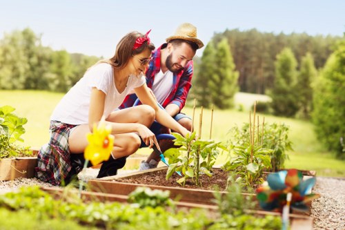 Accessible landscaping content for Hatchend shown with inclusive web access features